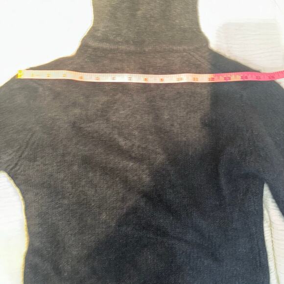 Vintage Angora Rabbit Hair Black Zip Up Jacket French Connection Size Medium - Picture 5 of 15